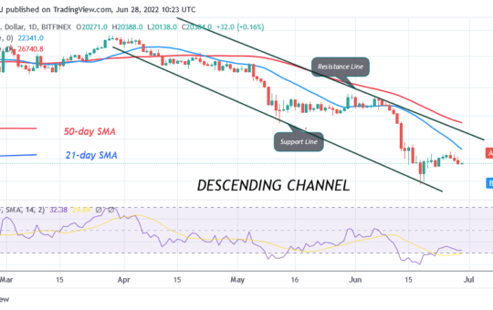 Bitcoin Price Prediction For Today June 28: BTC Price Declines To 20k For A Possible Rally