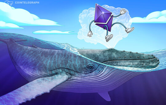 Ethereum whale transactions peak at 2-month high amid Goerli testnet merger