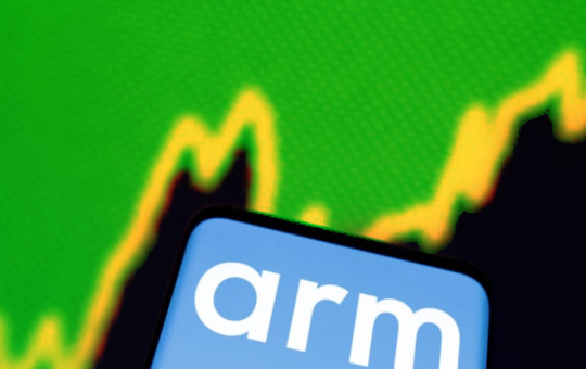 SoftBank's Arm Stock Soars 25% as AI Chip Designer's IPO Nets $65 Billion Valuation