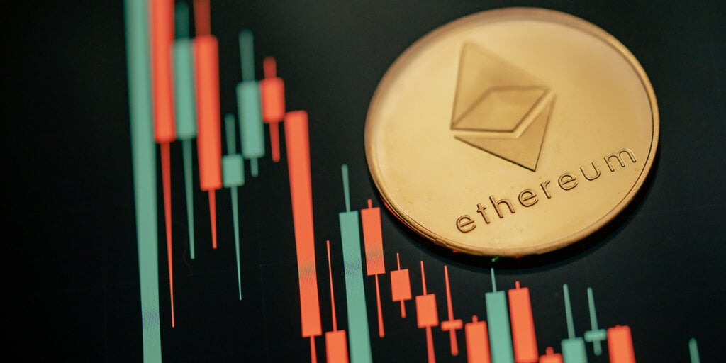 Dogecoin, Solana Down by Double Digits as Ethereum Price Hits 15-Month Low