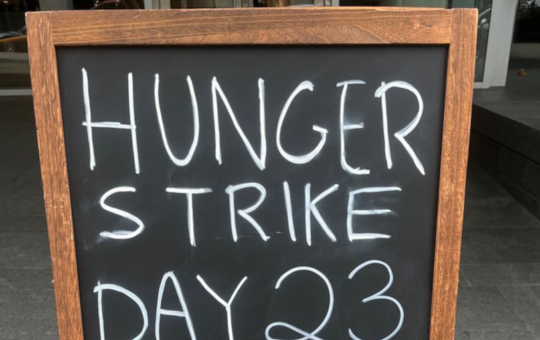 AI Doomer Still Starving During Week Four of Anthropic Hunger Strike