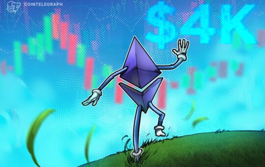 Ethereum Triple Bottom Setup Hints at $4K Breakout Next