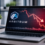 ARB price prediction as $56.9 million in capital exits Arbitrum network