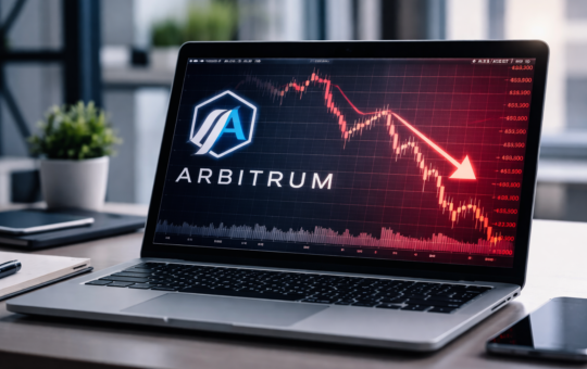 ARB price prediction as $56.9 million worth of capital exit Arbitrum network